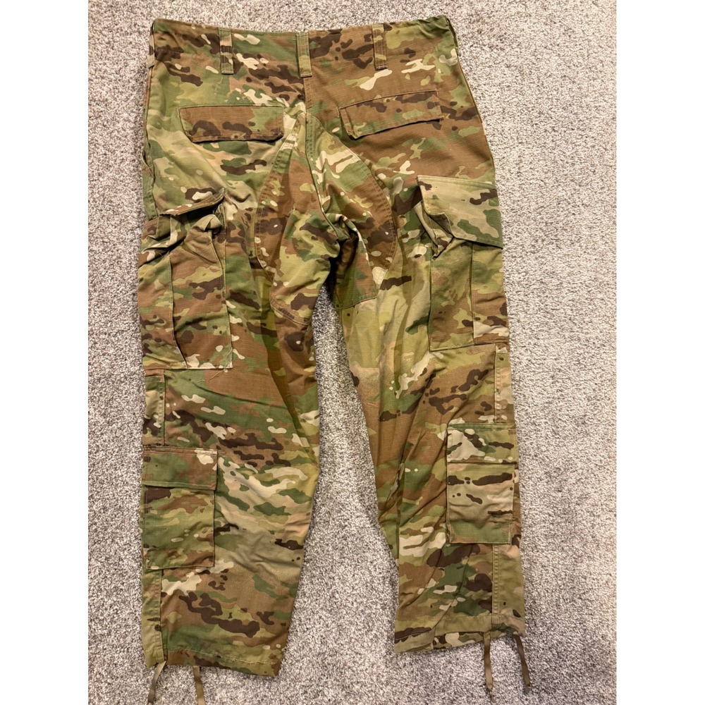 Military Cargo Pants Mens Medium X-Short OCP Multicam Army Combat Uniform ACU - Picture 2 of 9